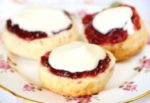 scones jam cream